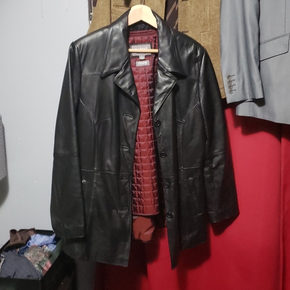 Wilsons Leather black jacket - Picture 1 of 4